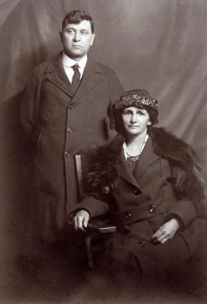 Louis François Combigue (1874-1945) et son épouse Hélène Légère